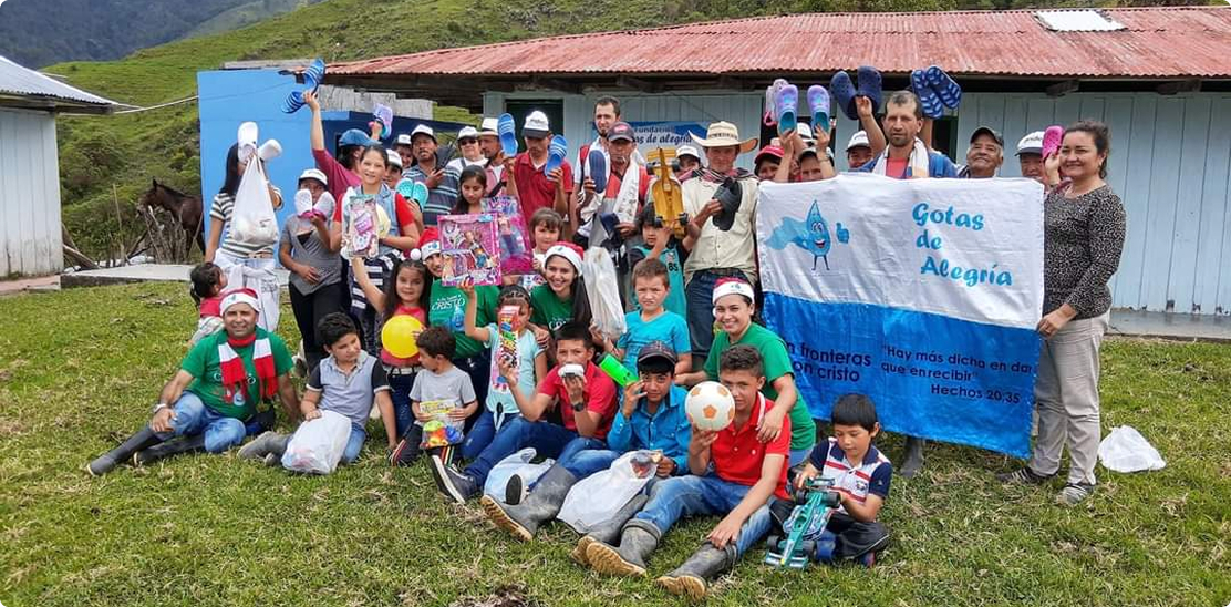 Gotas de Alegría - Evento comunitario